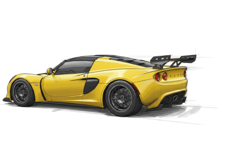 Concept - Render auto retro